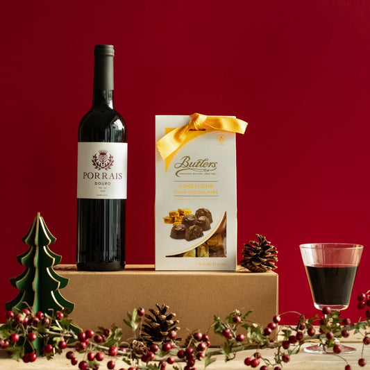 The Red Wine & Chocolates Gift Box