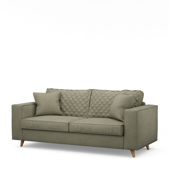 Kendall Sofa 2,5 Seater, oxford weave, forest green
