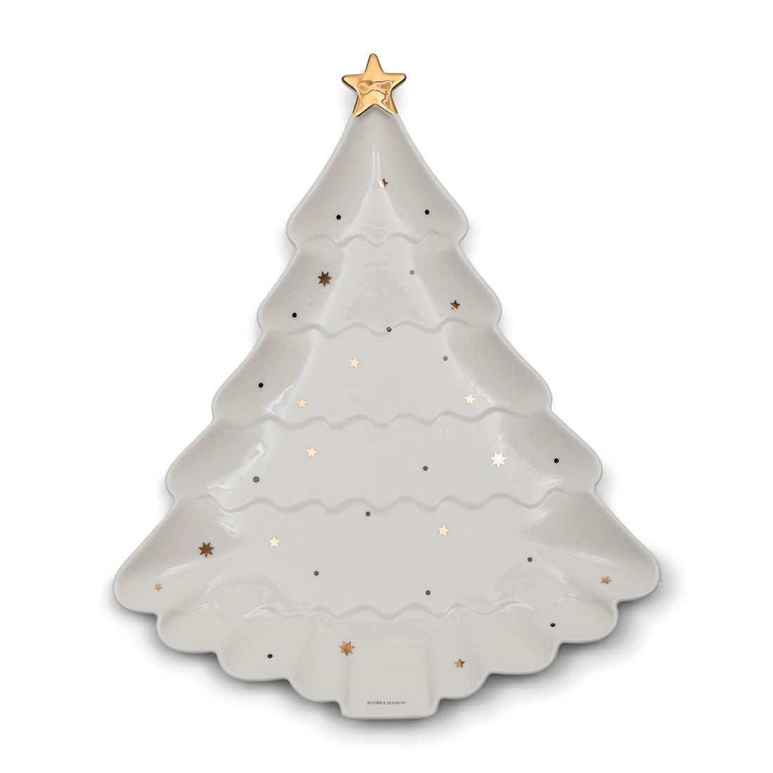 Sparkling Tree Serving Plate