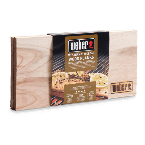 Weber Western Red Cedar Wood Planks - Small